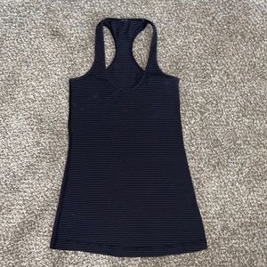 Lululemon❤️ black stripped tank 4